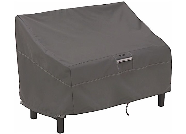 CLASSIC ACCESSORIES RAVENNA WATER-RESISTANT 50" PATIO BENCH COVER - DARK TAUPE