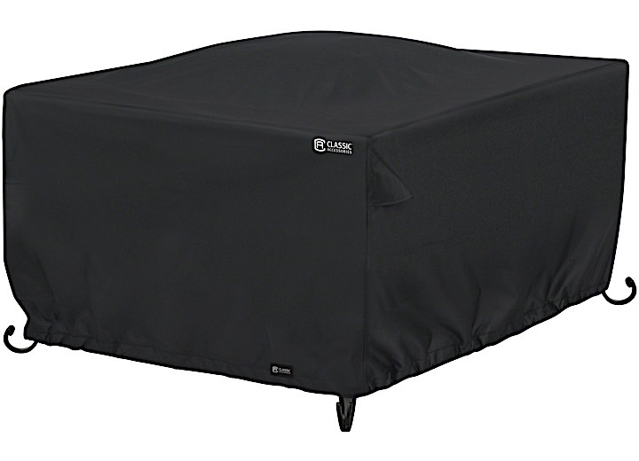 CLASSIC ACCESSORIES WATER-RESISTANT 42" SQUARE FIRE PIT TABLE COVER