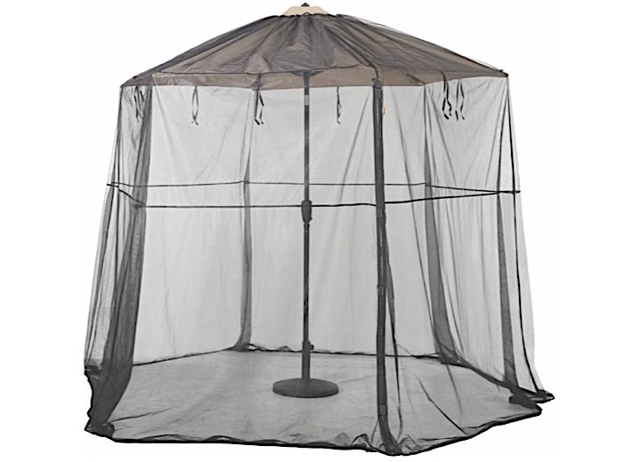 Classic Accessories Insect Screen Canopy for 7-9 ft. Round Patio Umbrella Main Image