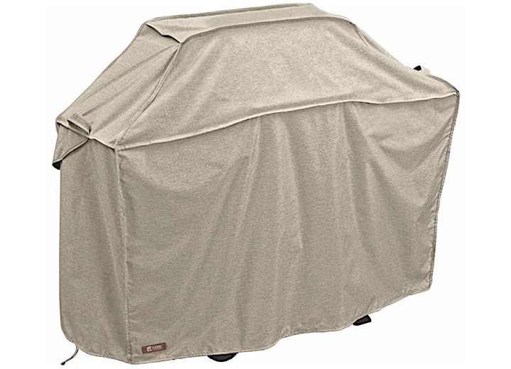 CLASSIC ACCESSORIES MONTLAKE FADESAFE WATER-RESISTANT 58" BBQ GRILL COVER - HEATHER GREY