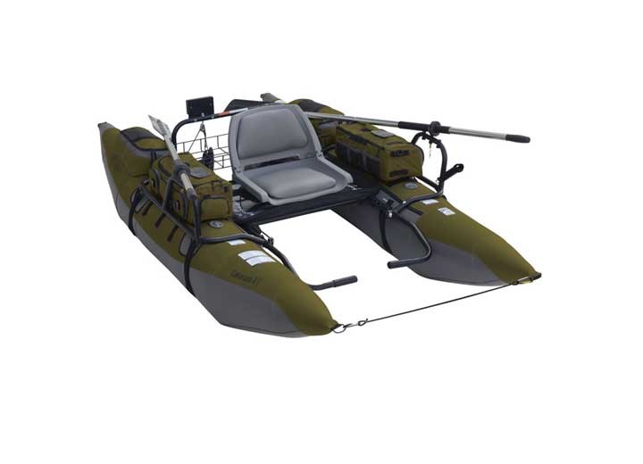 Classic Accessories Colorado XT Inflatable Pontoon Boat - Sage/Gray Main Image