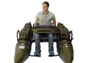 Classic Accessories Colorado XT Inflatable Pontoon Boat - Sage/Gray