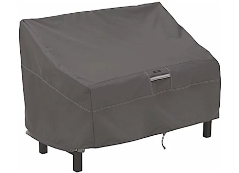 Classic Accessories Ravenna Water-Resistant 50" Patio Bench Cover - Dark Taupe