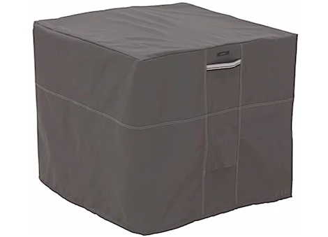Classic Accessories Ravenna Water-Resistant 34" Square Air Conditioner Cover - Dark Taupe Main Image