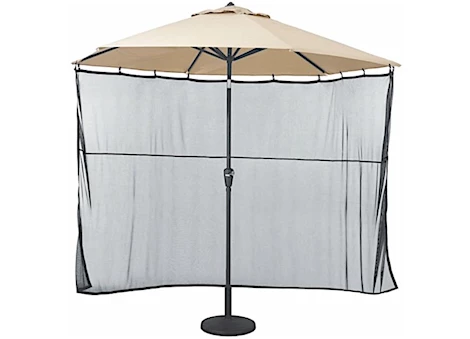 Classic Accessories 68-inch Shade Screen for Patio Umbrella
