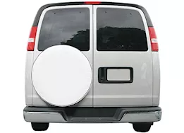 Classic Accessories Custom fit spare tire cover sno wht-mdl 1 -6-cs-21in-22in