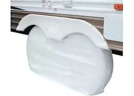 Classic Accessories Dual axle wheel cover white - xl - 2cs