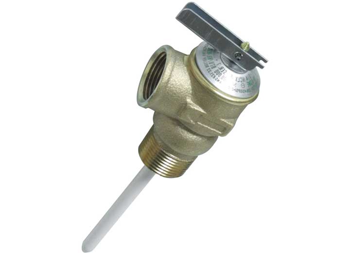 Camco t & p valve 3/4in w/ 4in probe coated, 150psi, bulk Main Image