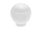 Camco Outdoor Globe Lights - 6 White Globes, Black Cord