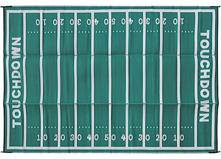 Camco Outdoor American Football Field Mat - 9' x 12'