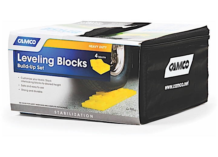 Camco Leveling Blocks - 4 Block Set | Omni Outdoor Living