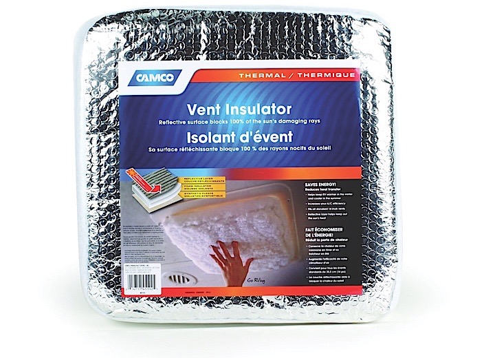 CAMCO RV VENT INSULATOR WITH REFLECTIVE SURFACE