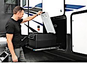 Camco portable refrigerator - cam-350, 35 liter, 12v/110v