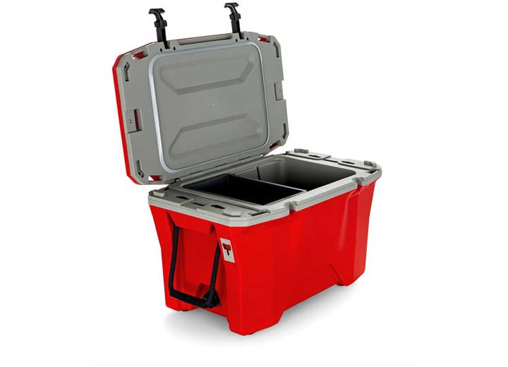 Camco Currituck 30 Quart Premium Cooler - Scarlet Red/Gray Main Image