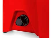 Camco Currituck 30 Quart Premium Cooler - Scarlet Red/Gray