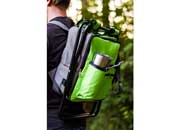 Camco Camping Stool Backpack Cooler - Green