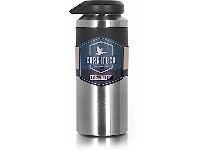 CURRITUCK, SS BOTTLE, 24OZ, WIDE MOUTH, STAINLESS STEEL