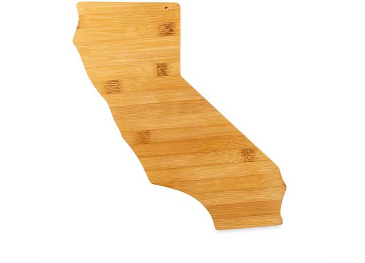Camco Bamboo Cutting Board – California-Shaped Main Image