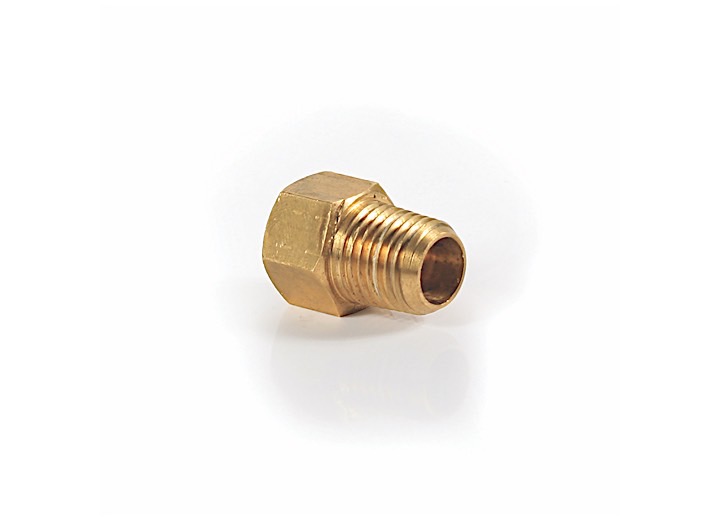 Camco lp fitting, 1/4in male npt x 1/4in female inverted flare, clam Main Image