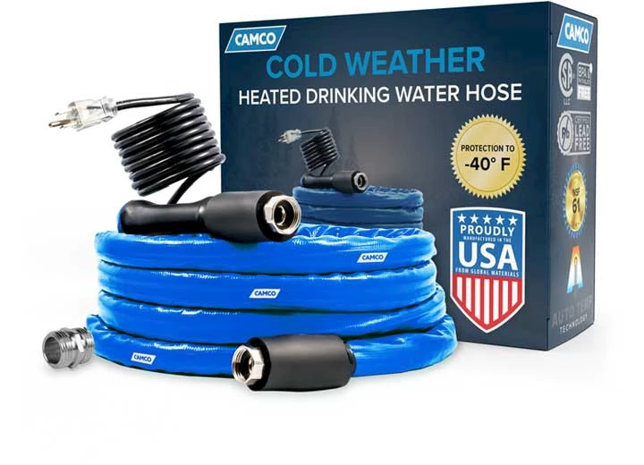 Camco TastePURE Premium Heated Drinking Water Hose - 12 ft. 5/8" ID Main Image