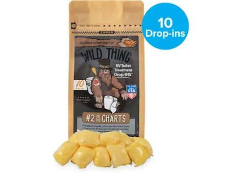 Camco WILD THING, #2 ON THE CHARTS DROP-INS, 10/BAG