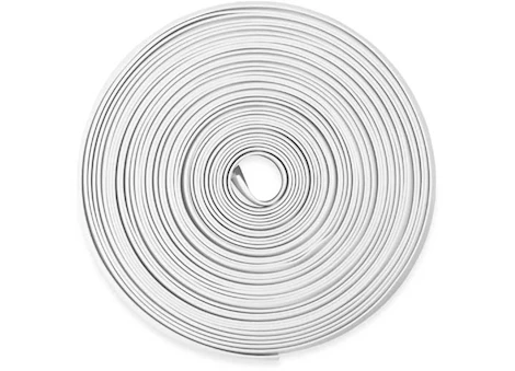 Camco Vinyl Trim Insert - 1 in. x 25 ft., White Main Image