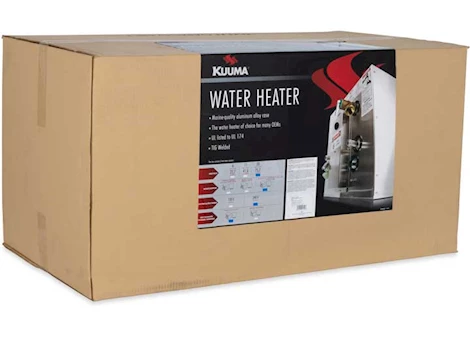 20 GAL ELECTRIC WATER HEATER, 240V (L1&L2 WIRING)FRONT HEAT EXCH,VERT,BTMMT