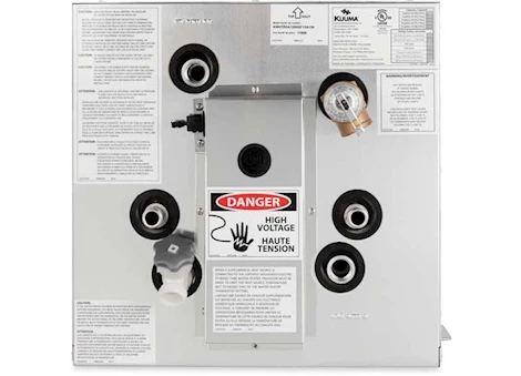 Camco 5 GAL ELECTRIC WATER HEATER, 120V FRONT HEAT EXCH, SIDE MOUNT