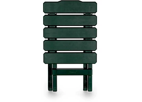 Camco Adirondack Folding Side Table - Green, 14"W x 12"D x 15"H Main Image