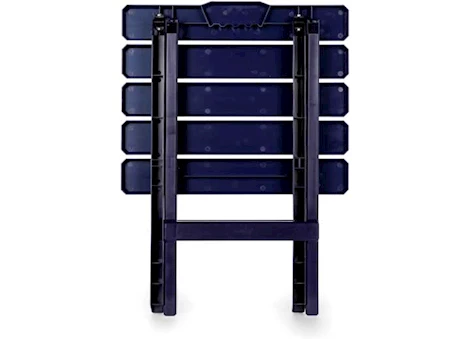 Camco Adirondack Folding Table - Navy, 18"W x 15"D x 19.5"H