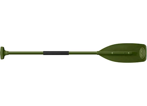 Camco Crooked Creek Aluminum/Synthetic Paddle with Hybrid Grip - 5 ft., Olive Main Image