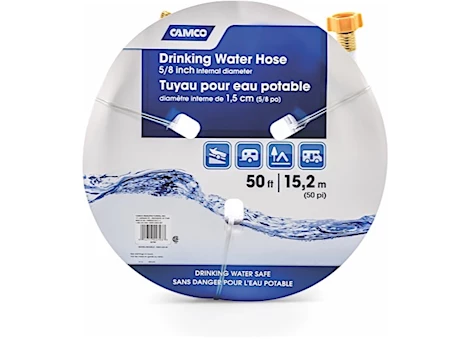 Camco TastePURE Drinking Water Hose - 50 ft. 5/8" ID