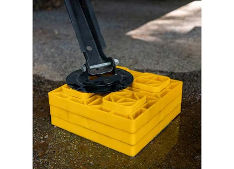 Camco Fasten leveling block, 2x2,yellow, single (e/f) Main Image