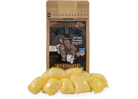 Camco WILD THING, #2 ON THE CHARTS DROP-INS, 10/BAG