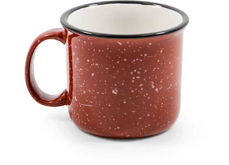Camco Life Is Better At The Campsite Mug - Red Speckled