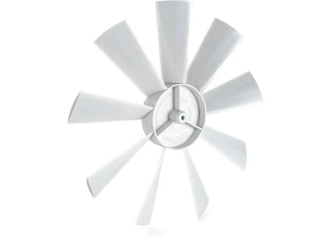 Camco Replacement RV Vent Fan Blade for Counterclockwise Intake / Clockwise Exhaust – White Main Image