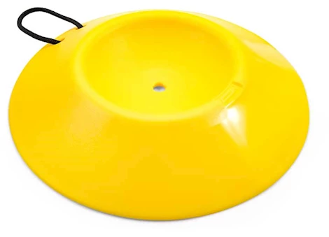 Camco RV Wheel Dock for Trailer Tongue Wheel - Yellow Main Image