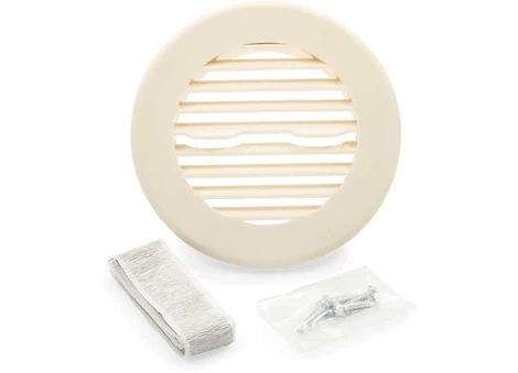 CEILING VENT, A/C, FIXED LOUVERS, BEIGE
