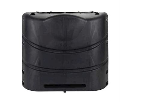Camco RV Propane Tank Cover for two 20 lb. or 30 lb. Steel Tanks – Black Main Image