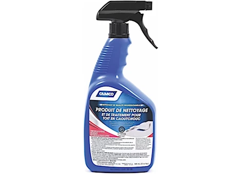 CAMCO RUBBER ROOF CLEANER & CONDITIONER - 32 OZ. (BILINGUAL)