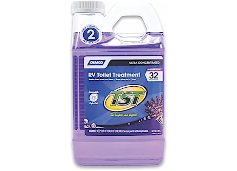 CAMCO TST HOLDING TANK TREATMENT - LAVENDER SCENT, 64 OZ.
