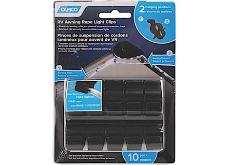 Camco AWNING CLIP FOR ROPE LIGHTS