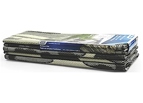 Camco Open Air Reversible Outdoor Mat - 9' x 12' Camouflage