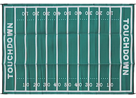 Camco Outdoor American Football Field Mat - 9' x 12'