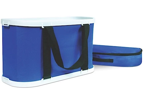 Camco XL Collapsible Bucket - 18.25" x 9.5" x 10.5", 5 Gallon