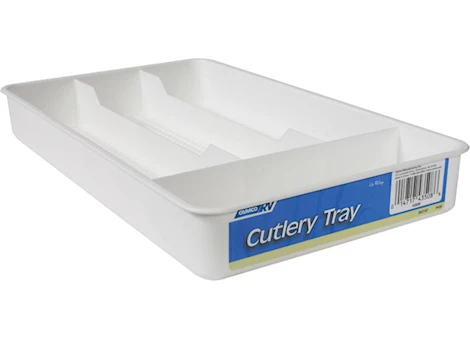 CAMCO CUTLERY TRAY - WHITE
