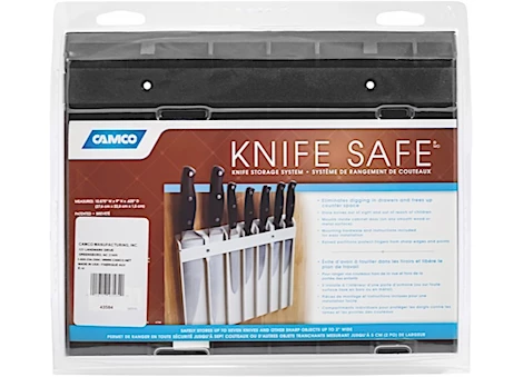 Camco KNIFE SAFE, BLACK, 9X11X5/8
