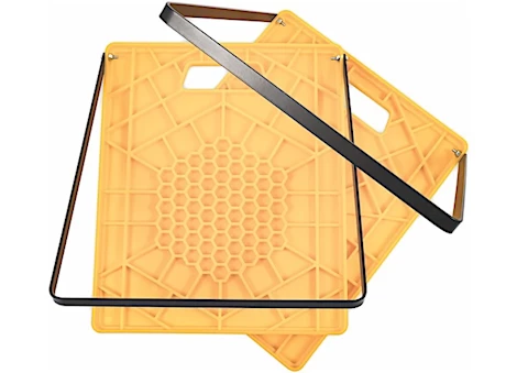 CAMCO RV STABILIZER JACK PAD WITH EXTENSION HANDLE (2-PACK) – LARGE, 14” X 12”