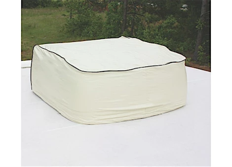 AIR CONDITIONER COVER, VINYL, COLONIAL WHITE DOMETIC, BRISK AIR