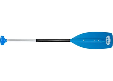 Camco Crooked Creek Aluminum/Synthetic Paddle with Hybrid Grip - 4 ft., Blue Main Image